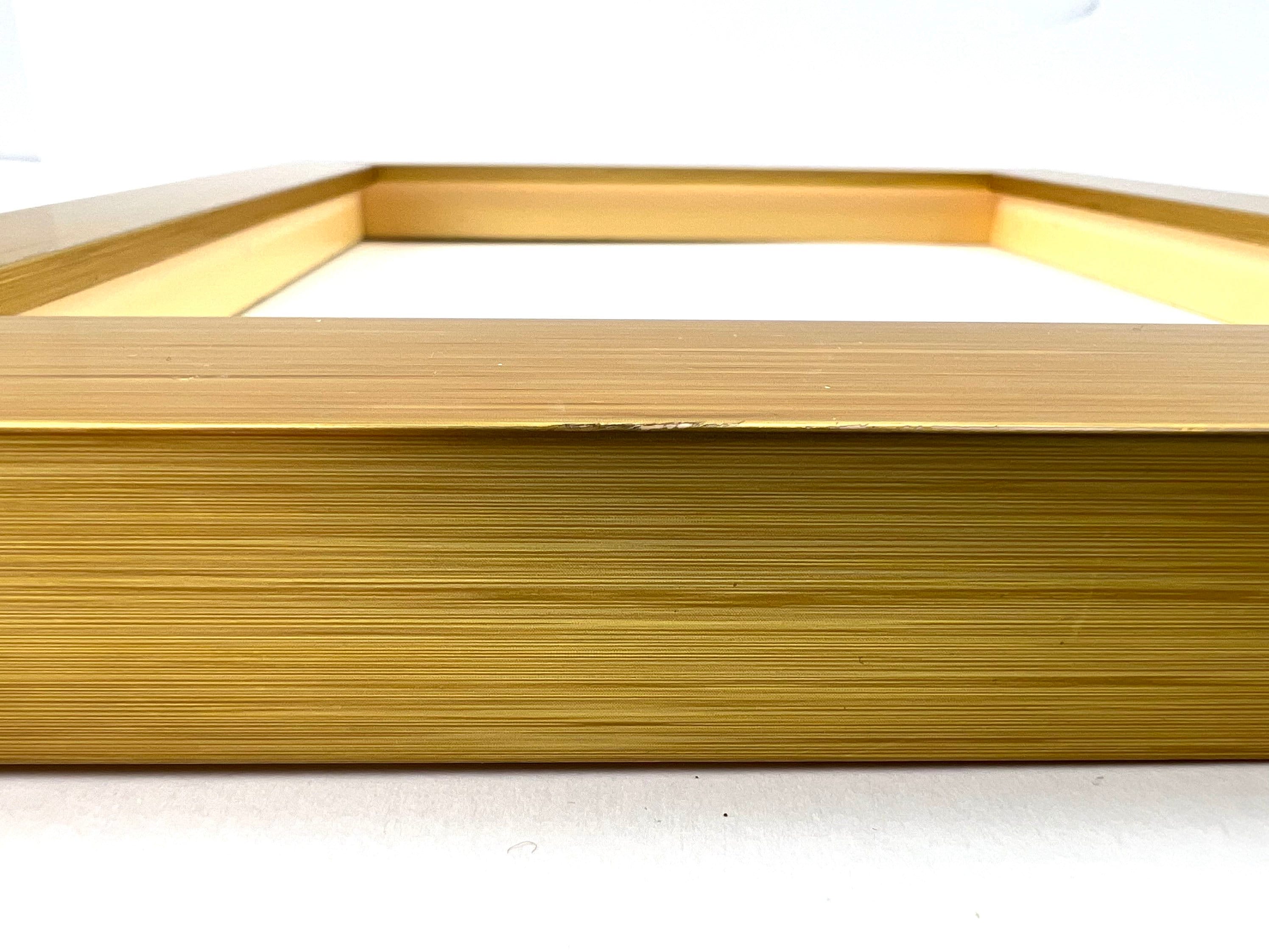 Modern Yellow Gold Frame 8 X 10 Etsy