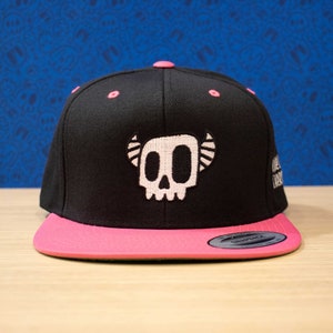 Monster Skull Snapback | Embroidered Skull Hat, Classic Snapback