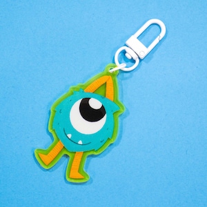 Ollie the Meengo | Acrylic Keychain, Acrylic Charm, Monster Keychain, Cute Keychain, Keychain Charm, Cute Accessory, Backpack Charm