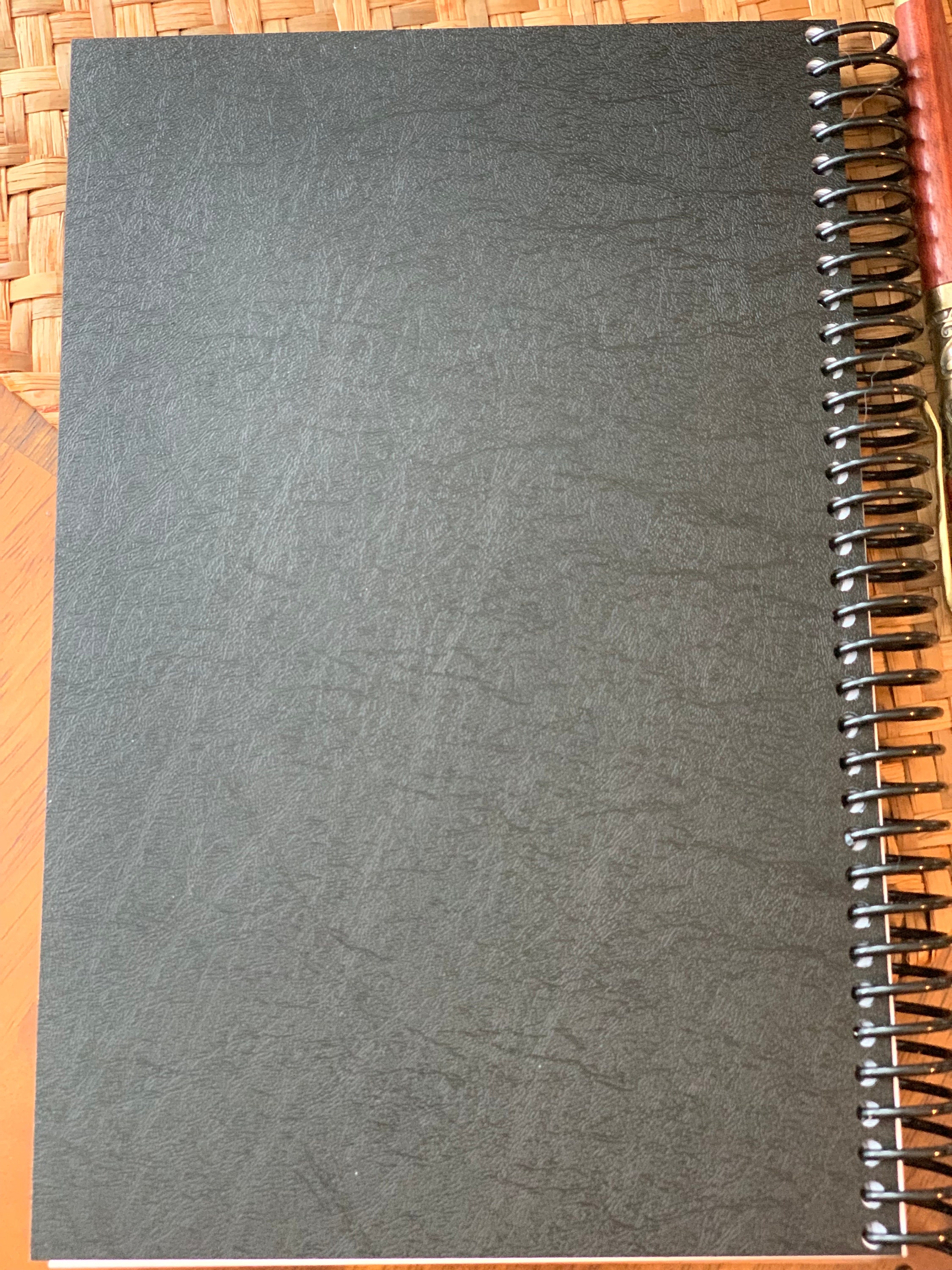 Wood Notebook With 
