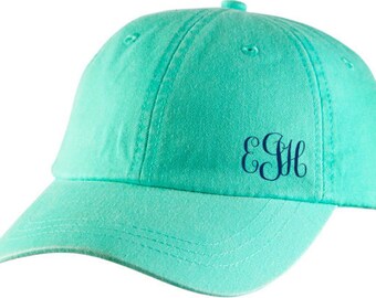 Vinyl Monogram Hat - Etsy