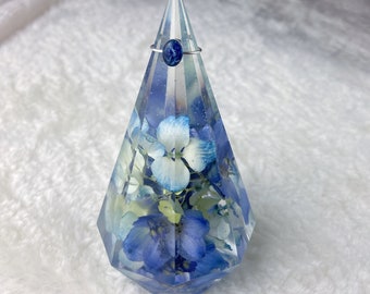 Porta anillos de ramo de novia personalizado: recuerdo de flores de boda preservadas