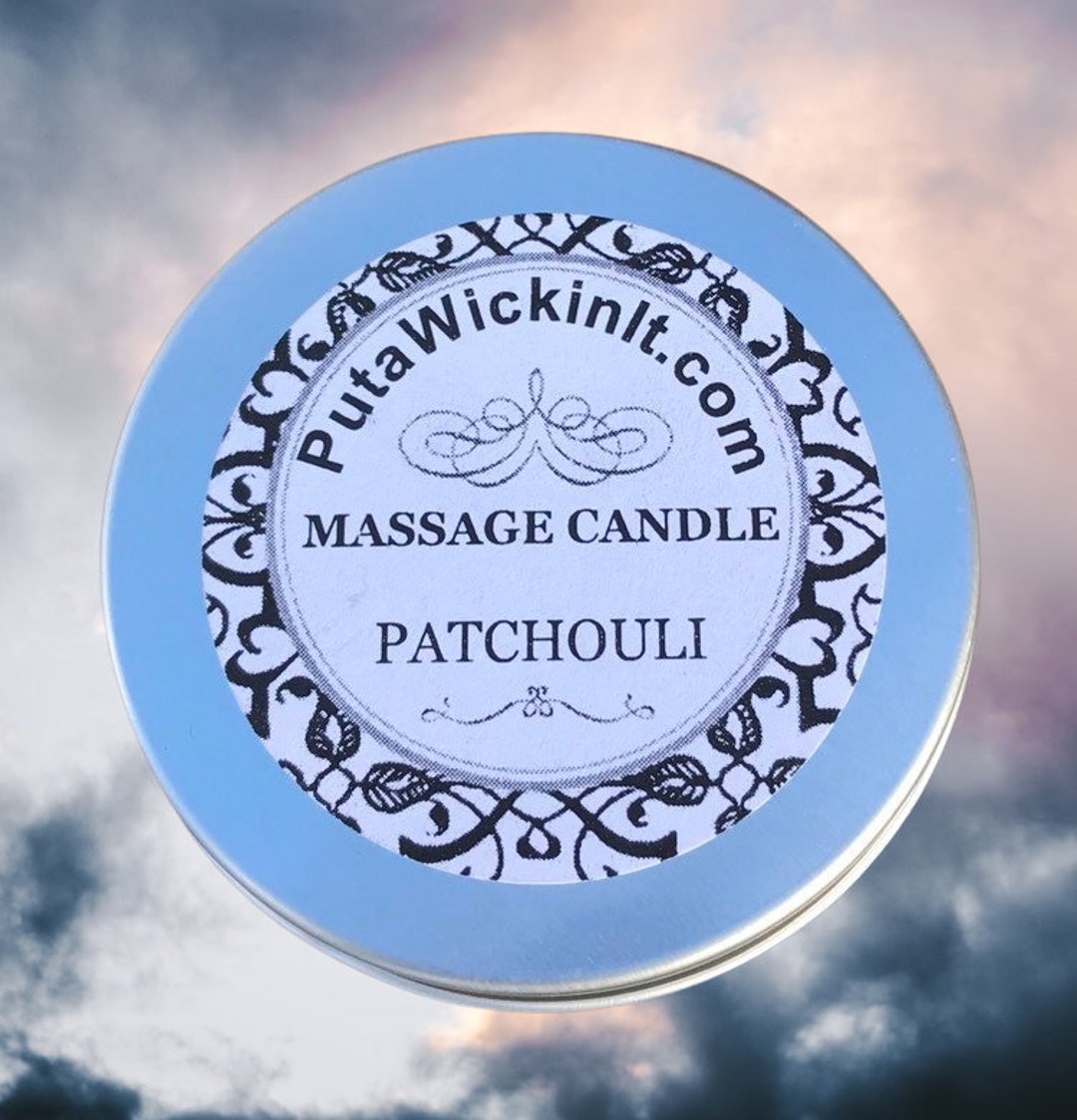 Massage Candle Essential Oil Patchouli Sensual Massage Oil - Etsy UK