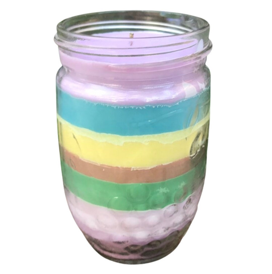 Vintage Mason Jar Candle Upcycled Reusable Eco Sustainable Soy Candles