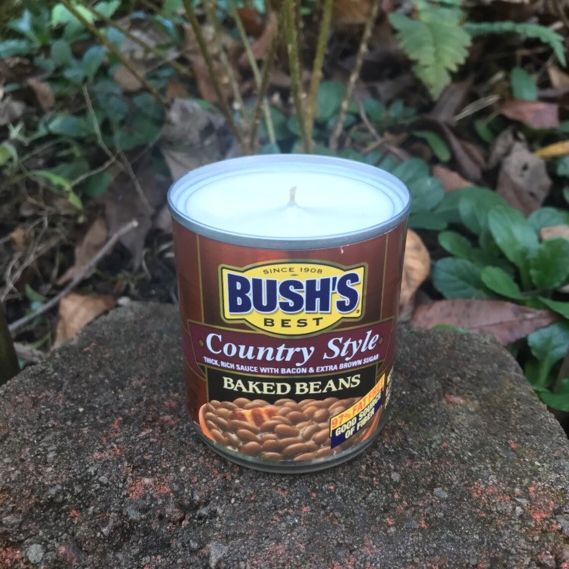 8oz Country Style Baked Bean Recycled Can Scented CANdles Soy Etsy