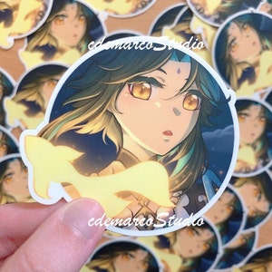 Genshin - Lantern Rite Xiao Sticker
