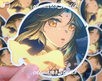 Genshin - Lantern Rite Xiao Sticker