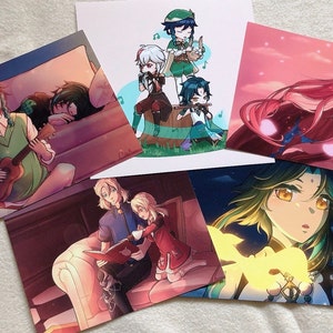 Genshin Prints (5 options)