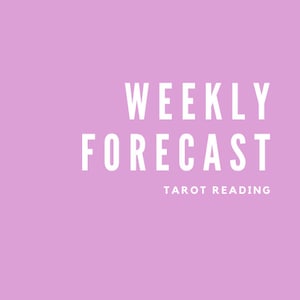 Lectura de pronóstico semanal