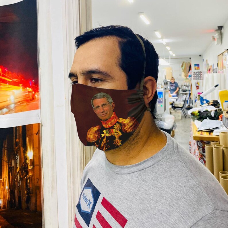 Fauci Face Mask  Dr Fauci Face Mask Fauci Swag Fauci 2020 image 1