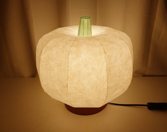 Pumpkin type table lampshade Japanese paper lampshade