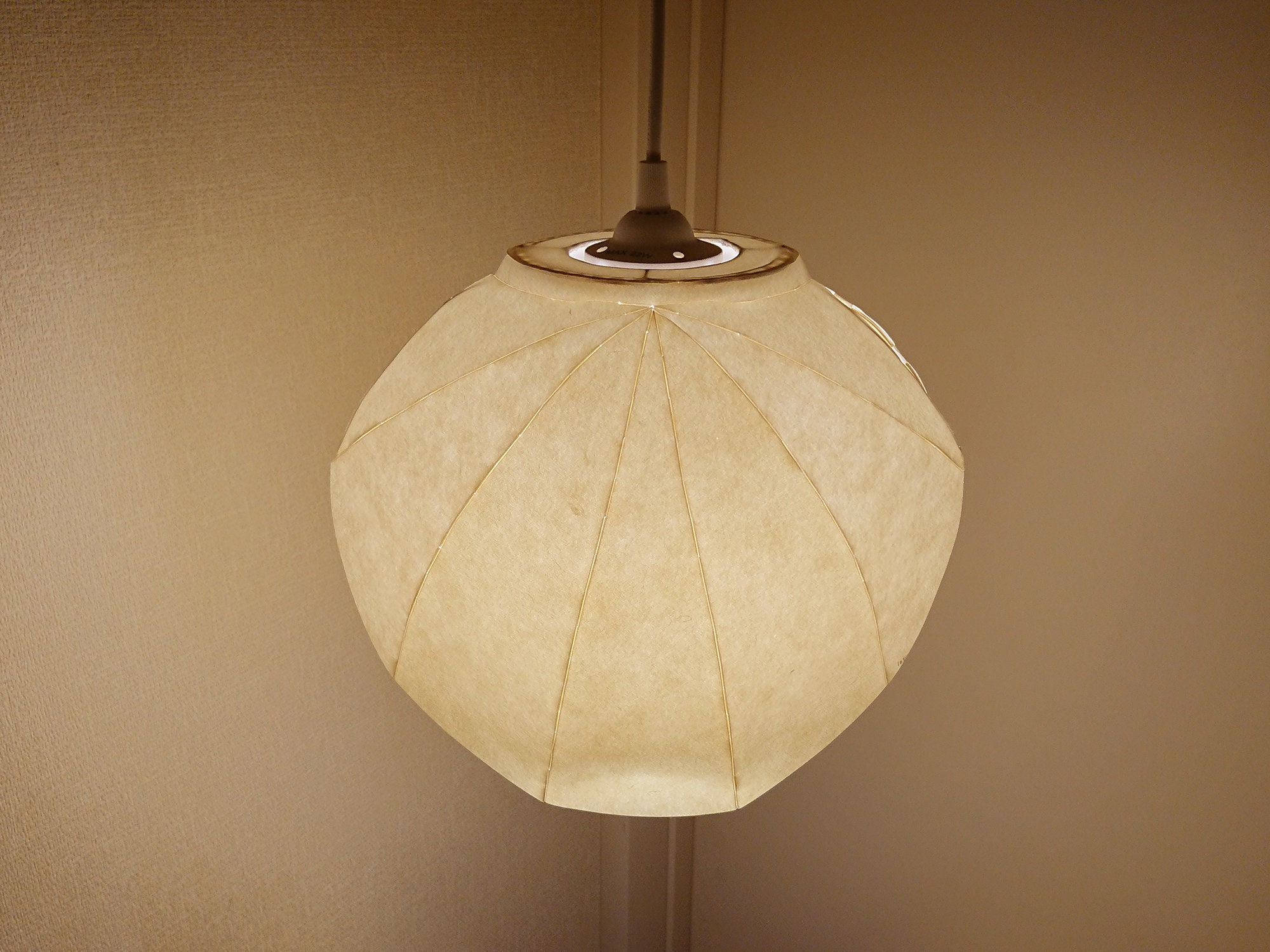 Seashell type pendant light shade Japanese paper lamp shade Etsy