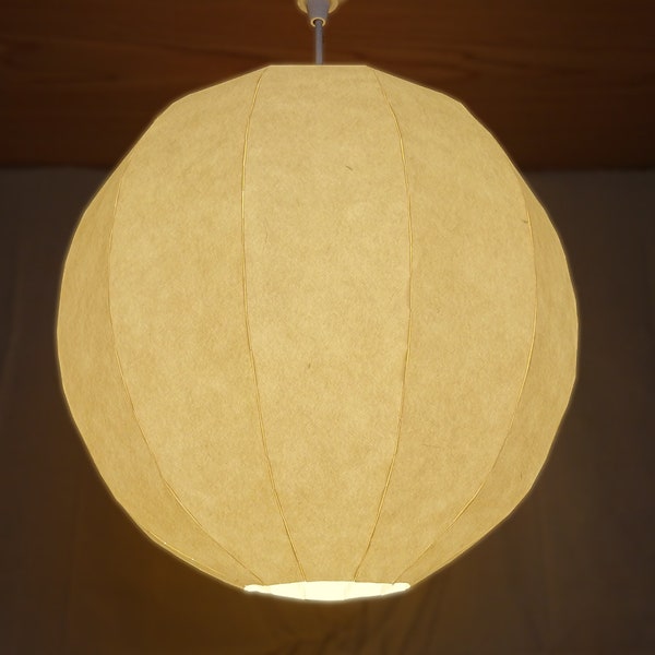 Medium size lampshade for ball type pendant light Japanese paper lampshade