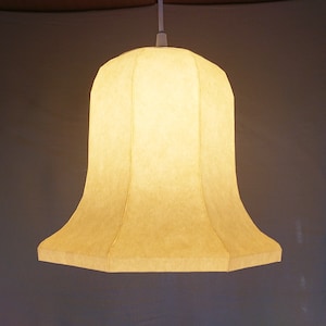 Bell-type pendant light shade Japanese paper lampshade