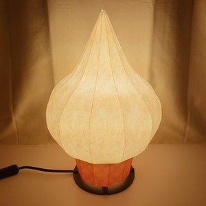 Gelato design table lamp shade Japanese paper lamp shade