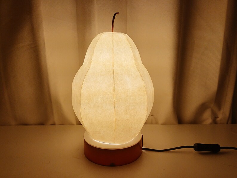 Pear Type Table Lamp Shade Japanese Paper Lamp Shade Etsy