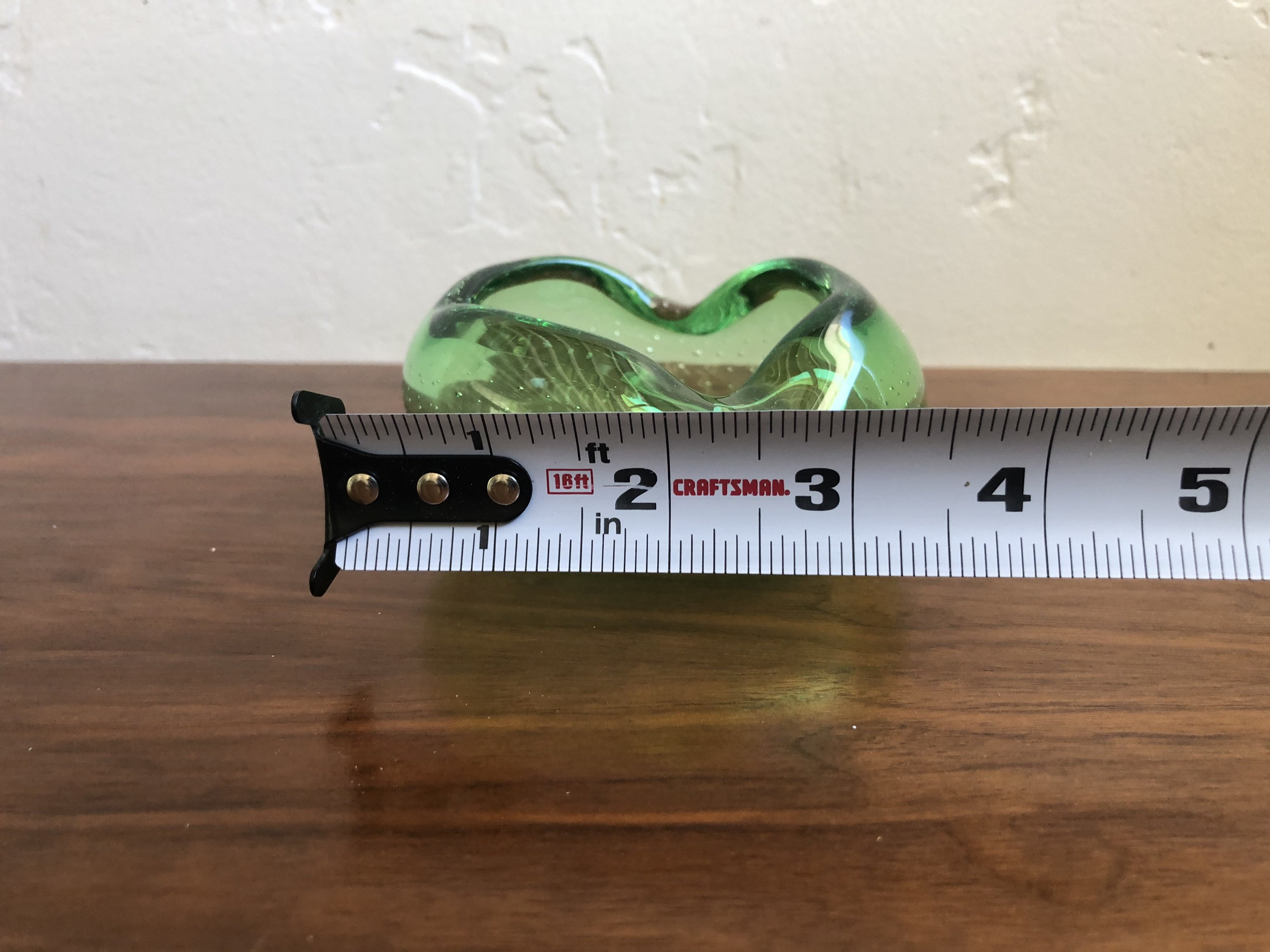 Beautiful Erickson Glass Vintage Ashtray Etsy