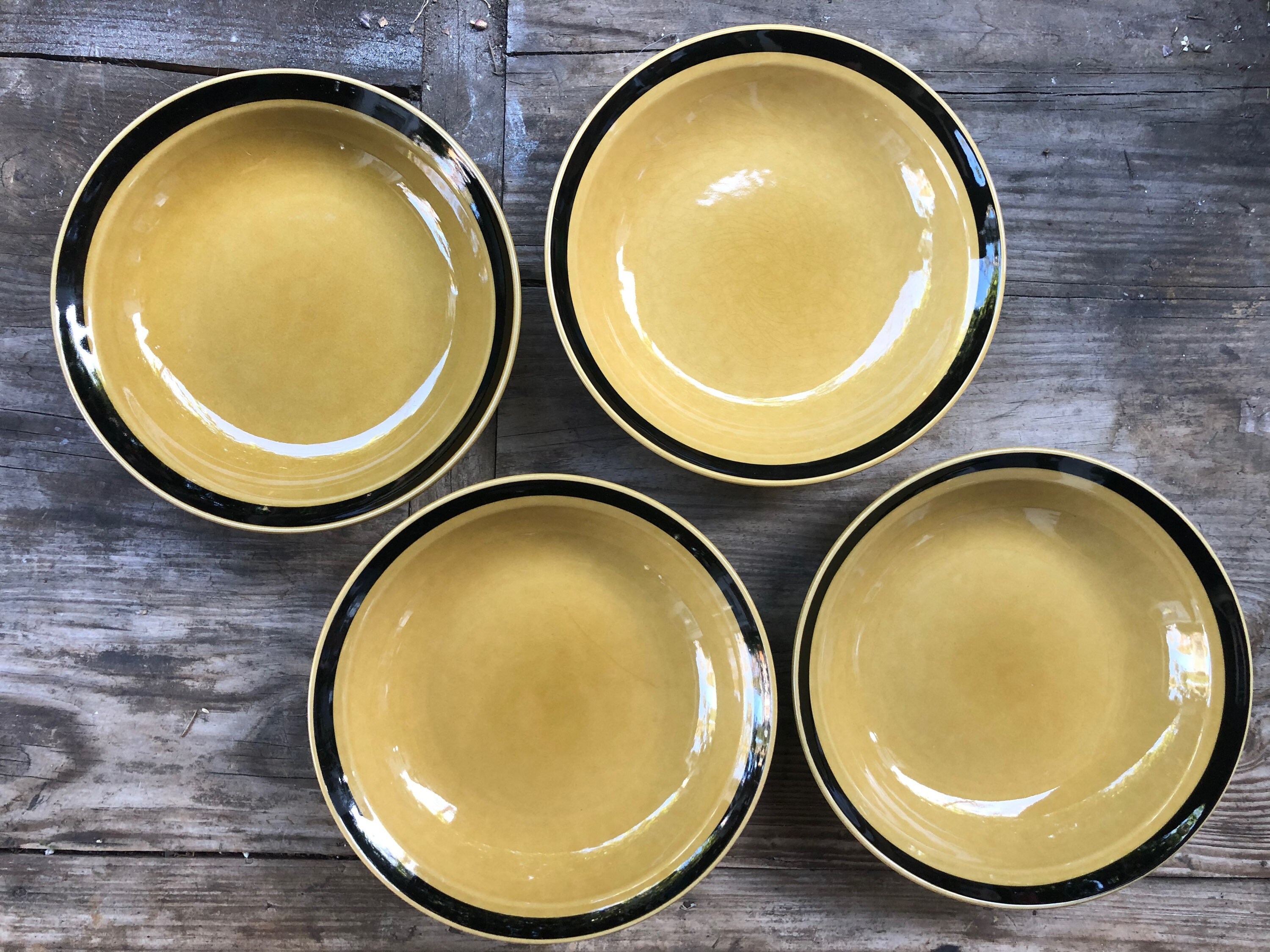 Vintage Honey Cereal Bowls Etsy