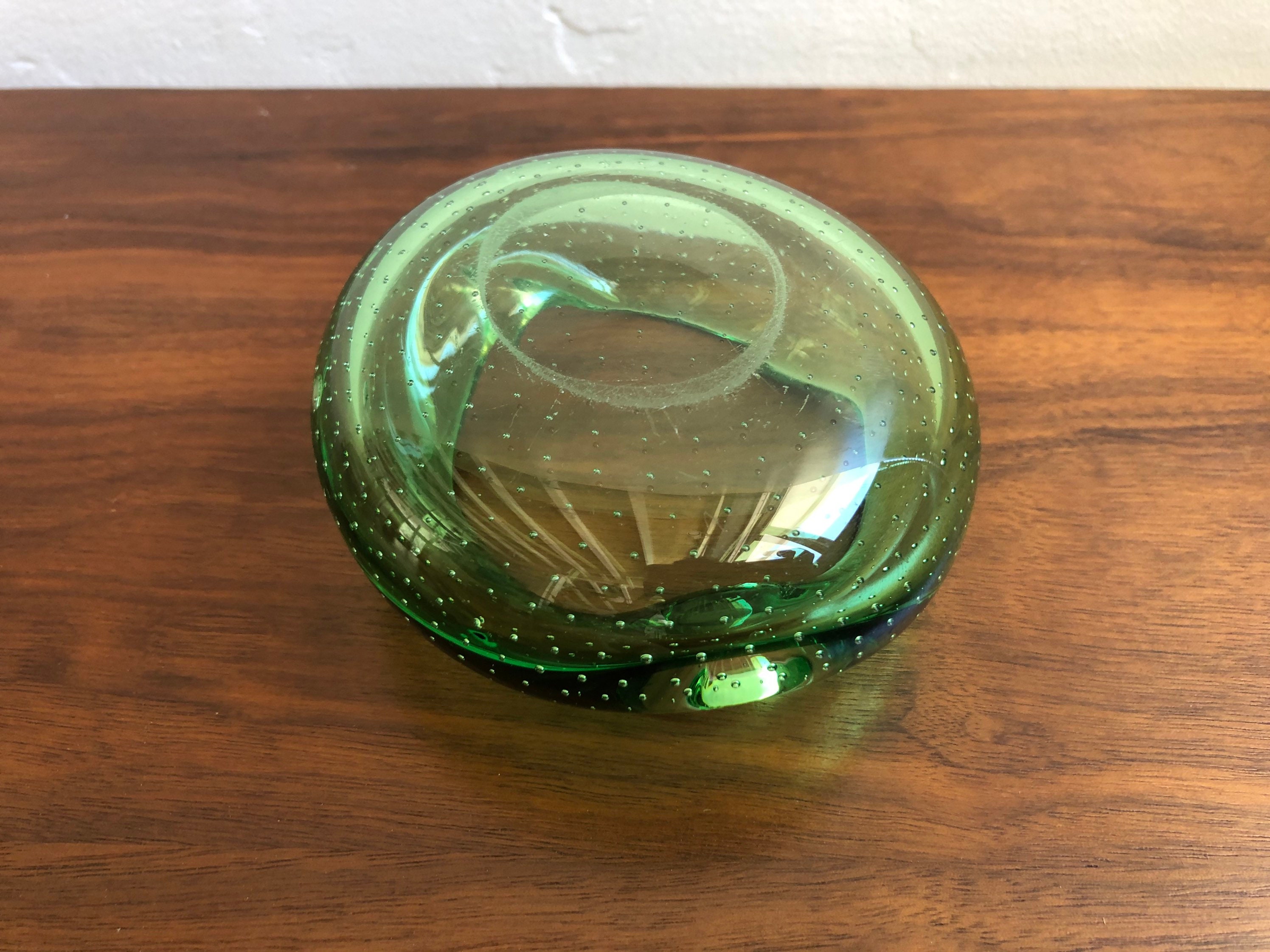 Beautiful Erickson Glass Vintage Ashtray Etsy