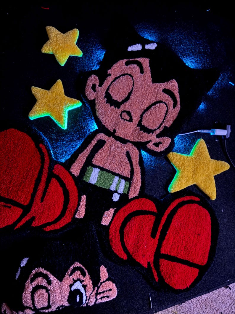 Astro Boy Set Inspired Rug/wall Hang - Etsy