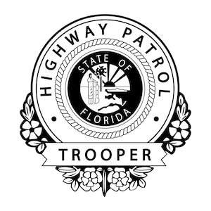 Florida Road Patrol Abzeichen SVG PNG JPG