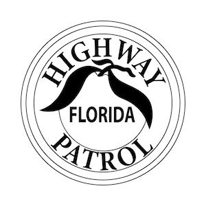 Parche de la Patrulla de Carreteras de Florida SVG PNG JPG