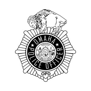 オマハ警察署バッジ SVG/JPG