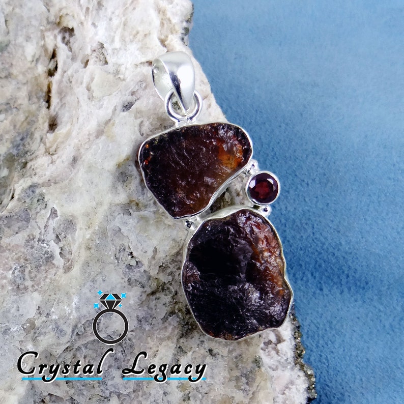 KK116 Tourmaline Pendant Handmade Pendant 925 Sterling Silver Pendant Unique Gift For Her Raw Gemstone Pendant Tourmaline Jewelry