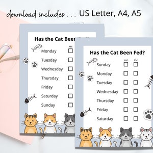 Printable Kitten Feeding Chart