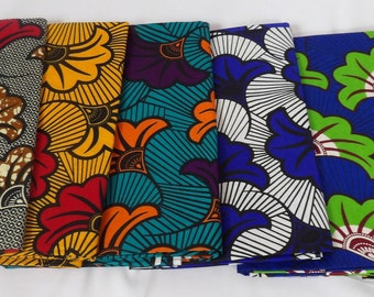 High quality100/% cotton6 yardsFloral Wax African Wax Print FabricsAnkara Wax PrintAfrican Wrapper PrintKitenge Print Afriran Wax