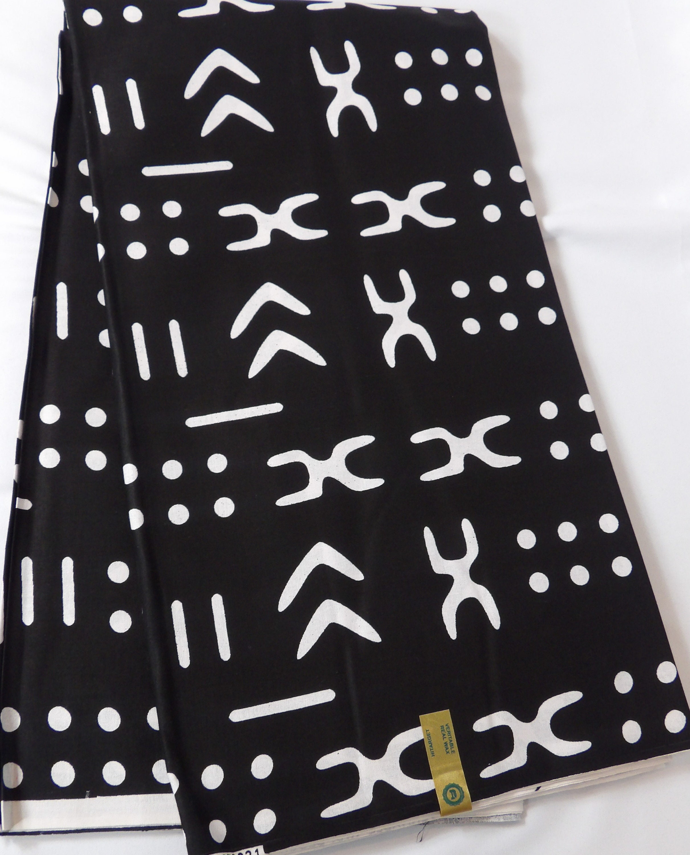 African Print Fabric Mudcloth, Kitenge, Ankara by the Yard HITARGET