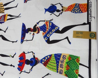 African Print Fabric Kitenge, Ankara by the Yard - Etsy
