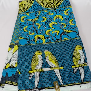 African Print Fabric Kitenge, Ankara by the Yard
