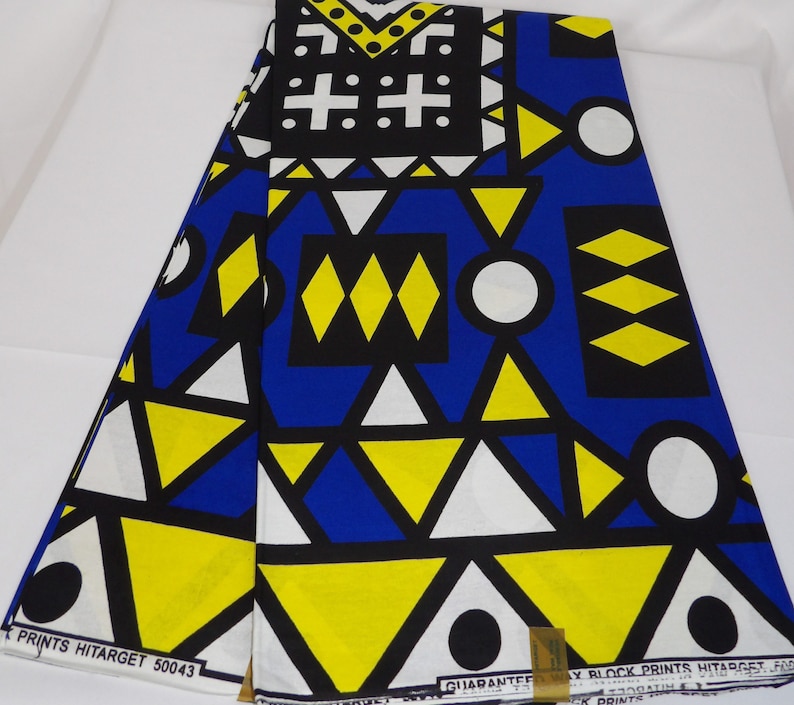 African Print Fabric Kitenge, Ankara by the Yard - Etsy