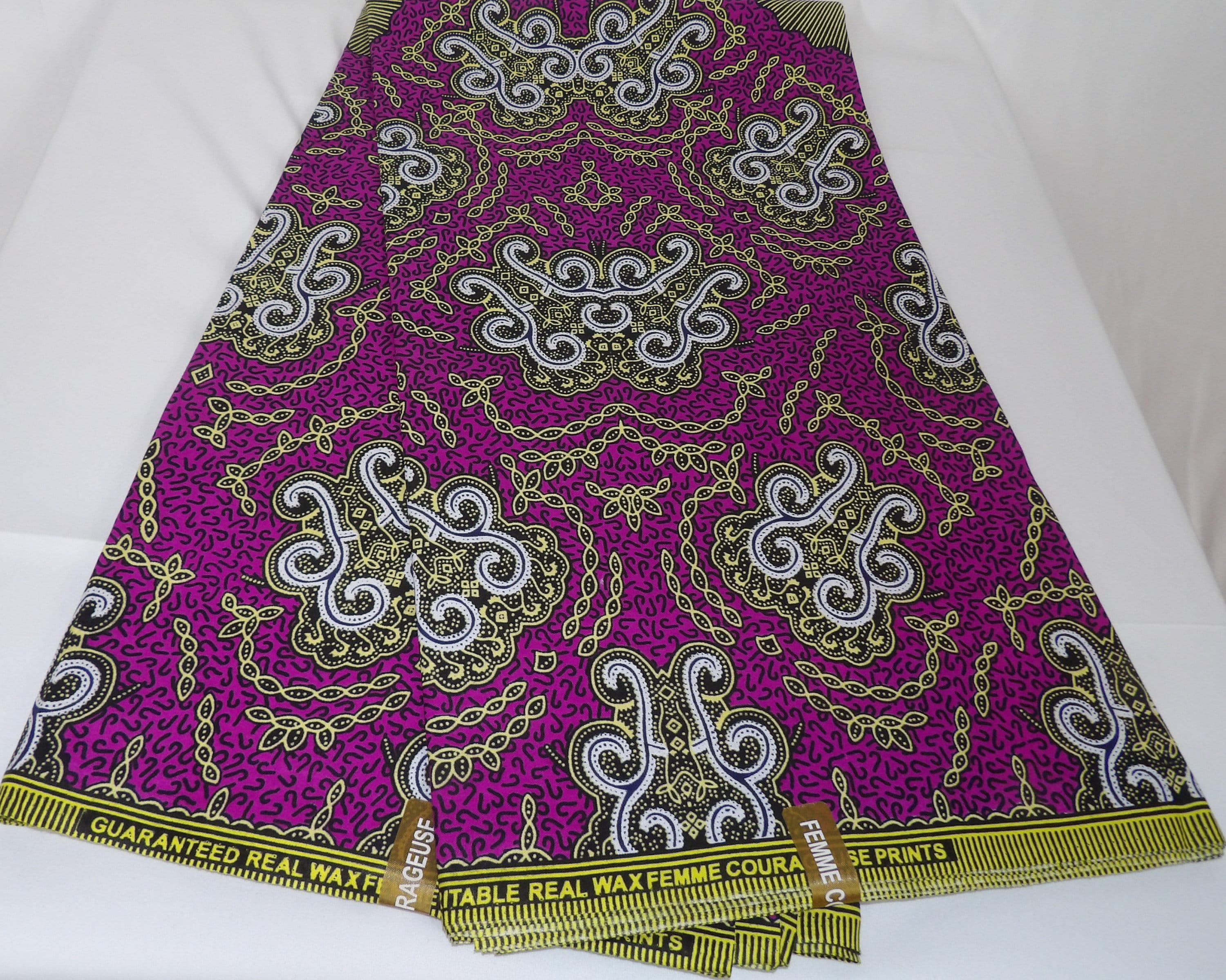 African Print Fabric Kitenge Ankara by the Yard Etsy UK