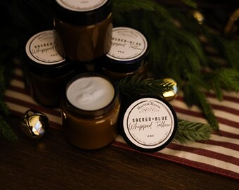 Sacred+Blue 4oz Whipped Tallow • Moisturizer • Non-Toxic Skin Care