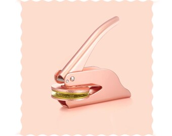 Custom Book Stamp Embosser, Minimal Personalized Library Embosser, From the library of Embosser, Ex Libris,  Book lover gift