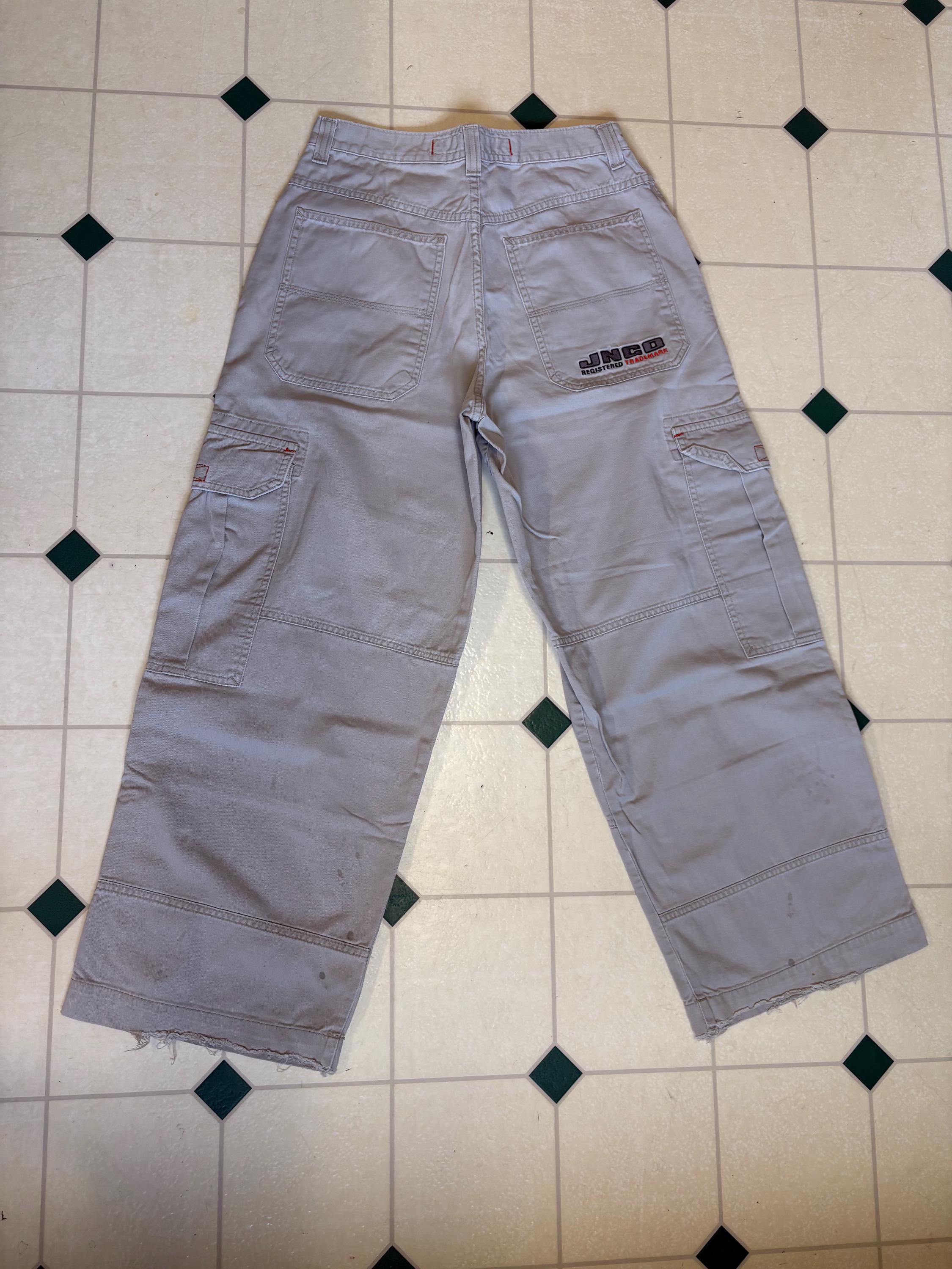 JNCO Y2K Twin Cannon Cargo Jeans - Etsy