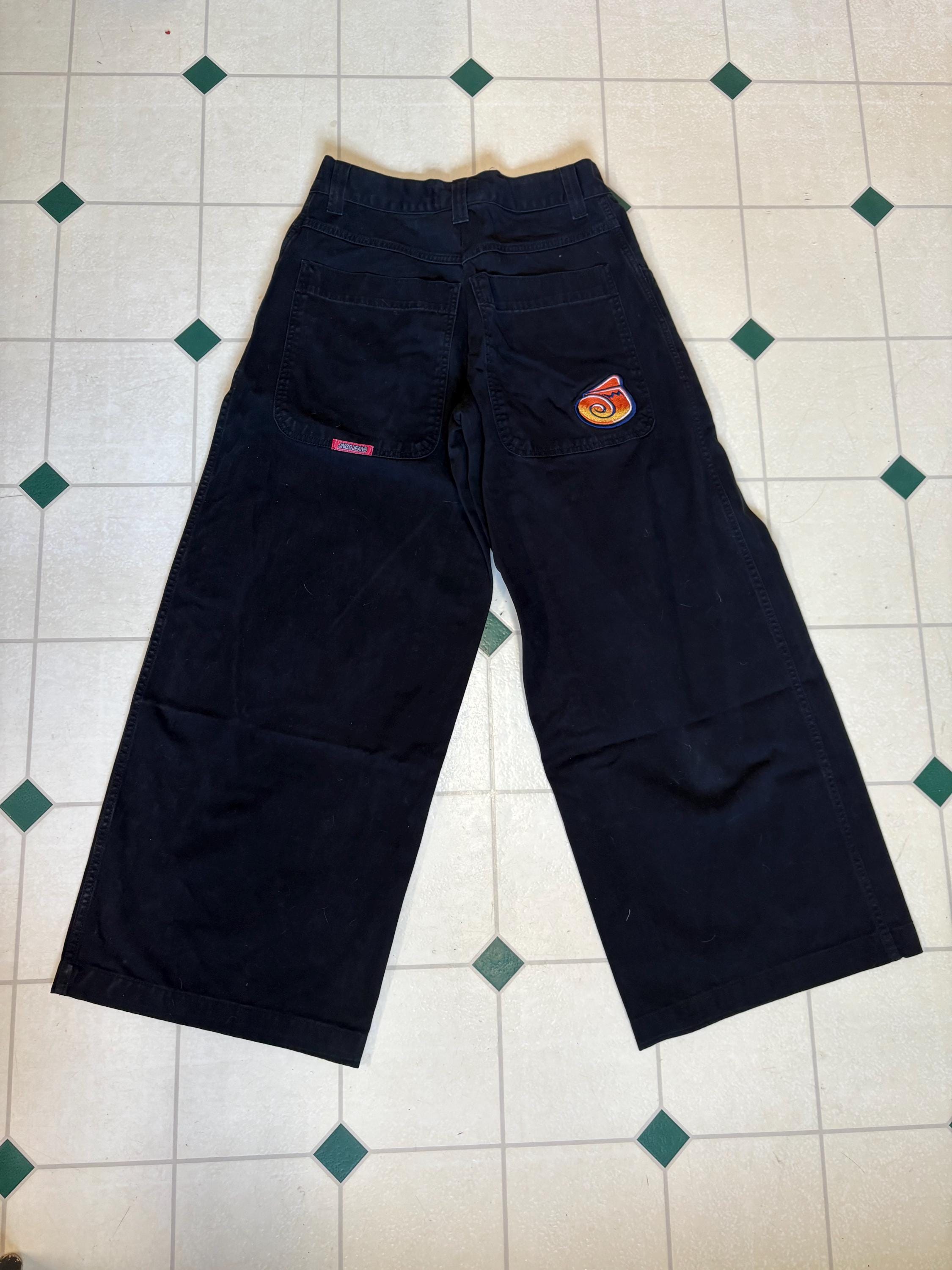 JNCO Y2K Twin Cannon Jeans - Etsy