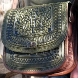 Handcrafted Ukrainian Leather Bag - Unique, High-Quality Artisan Work