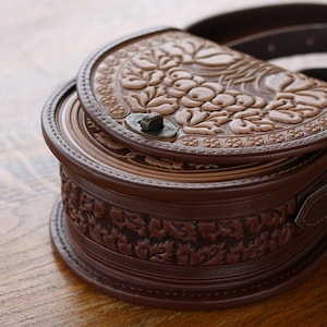 Handcrafted Ukrainian Leather Bag - Unique, High-Quality Artisan Work