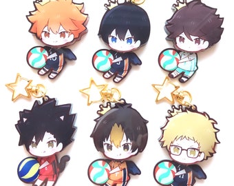 haikyuu croc charms