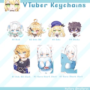VTuber Acrylic Keychains
