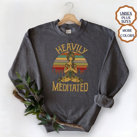 Funny Heavily Meditated Yoga Meditation T-Shirt Funny Heavily Meditated Yoga Meditation T-Shirt