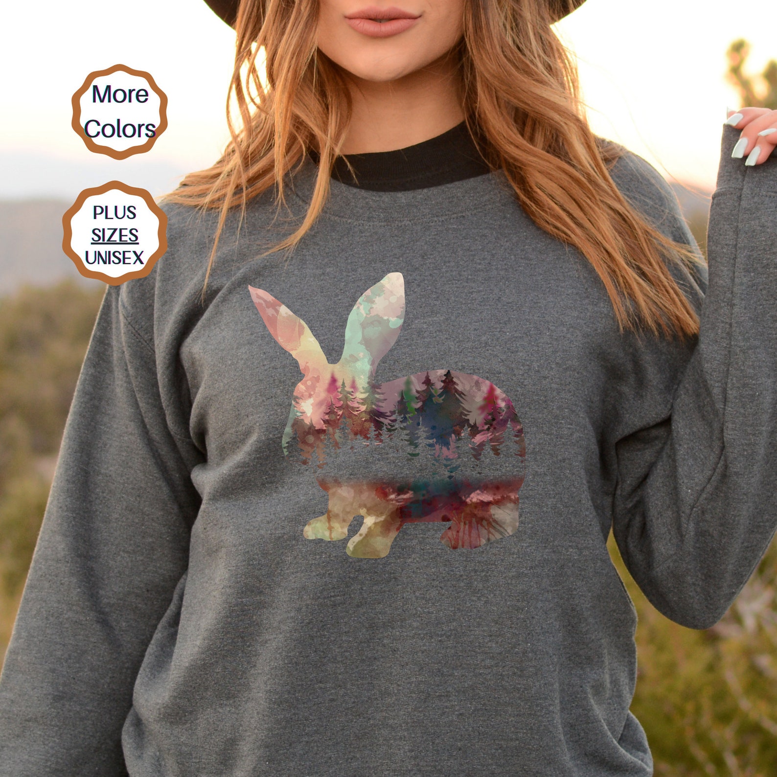 Rabbit Sweatshirts for Women Gifts for Rabbit Lovers Rabbit - Etsy