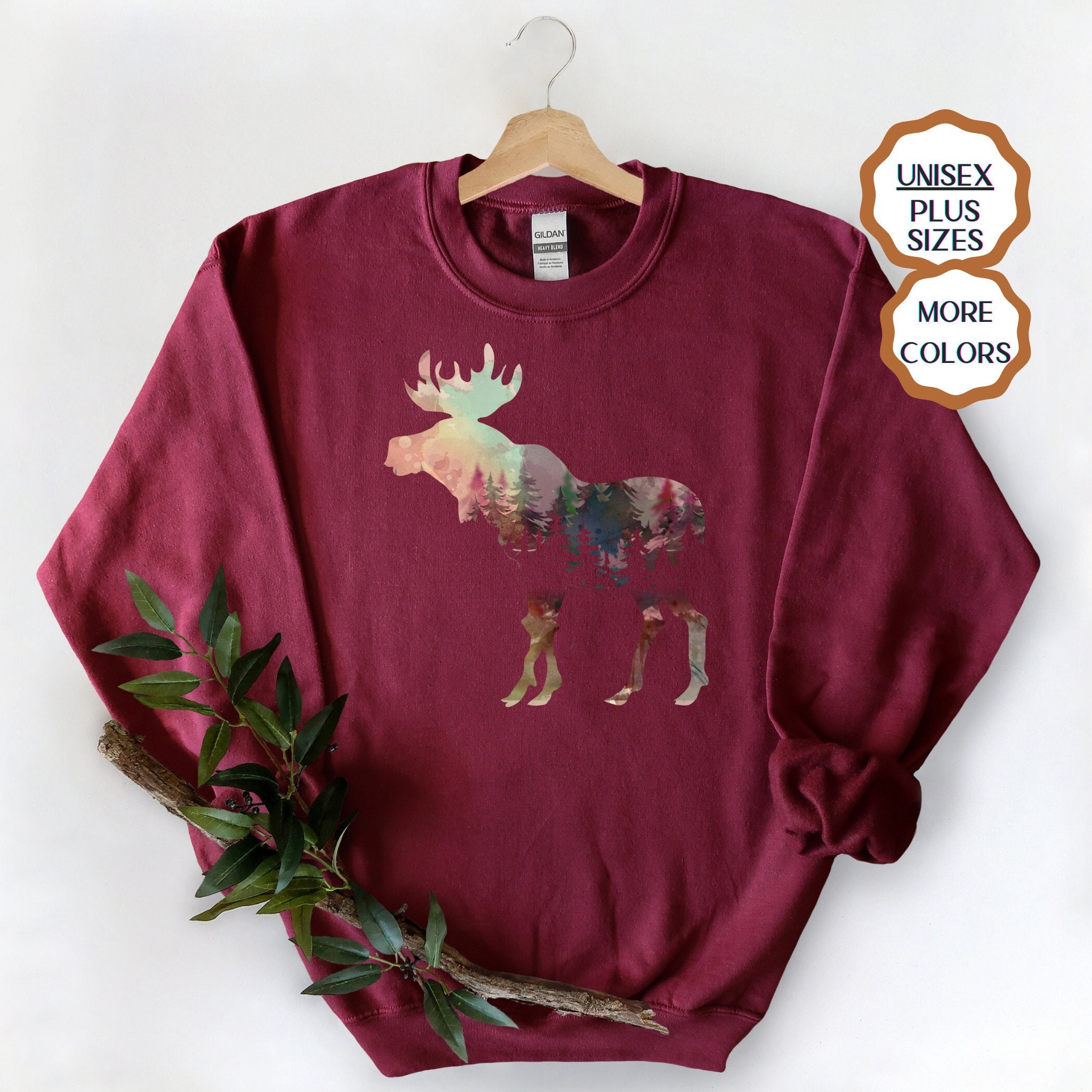 moose sweater womens