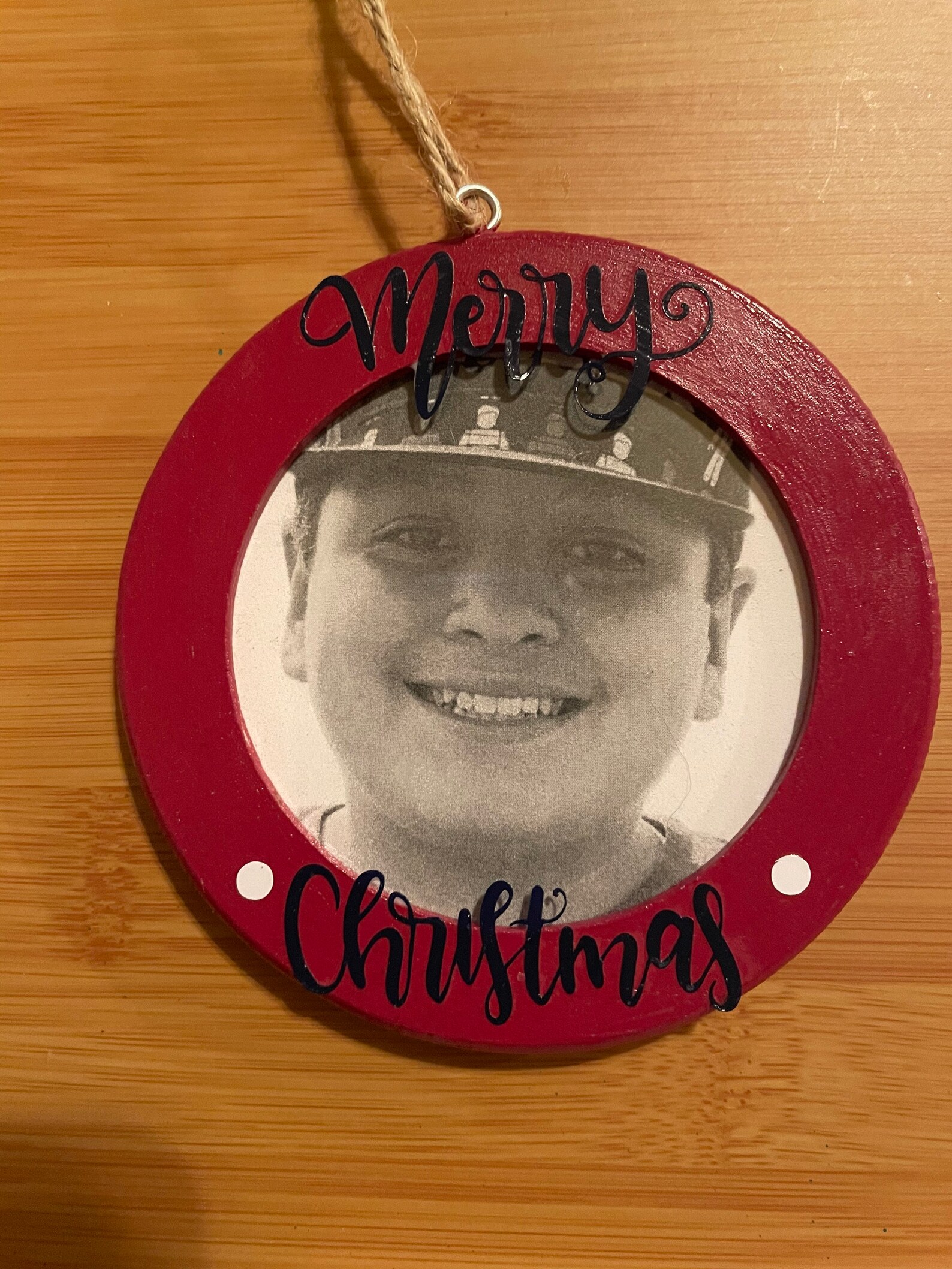 Christmas Photo Ornaments | Etsy