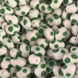 EXCLUSIVE Spotted Dino Egg Silicone Focal Bead