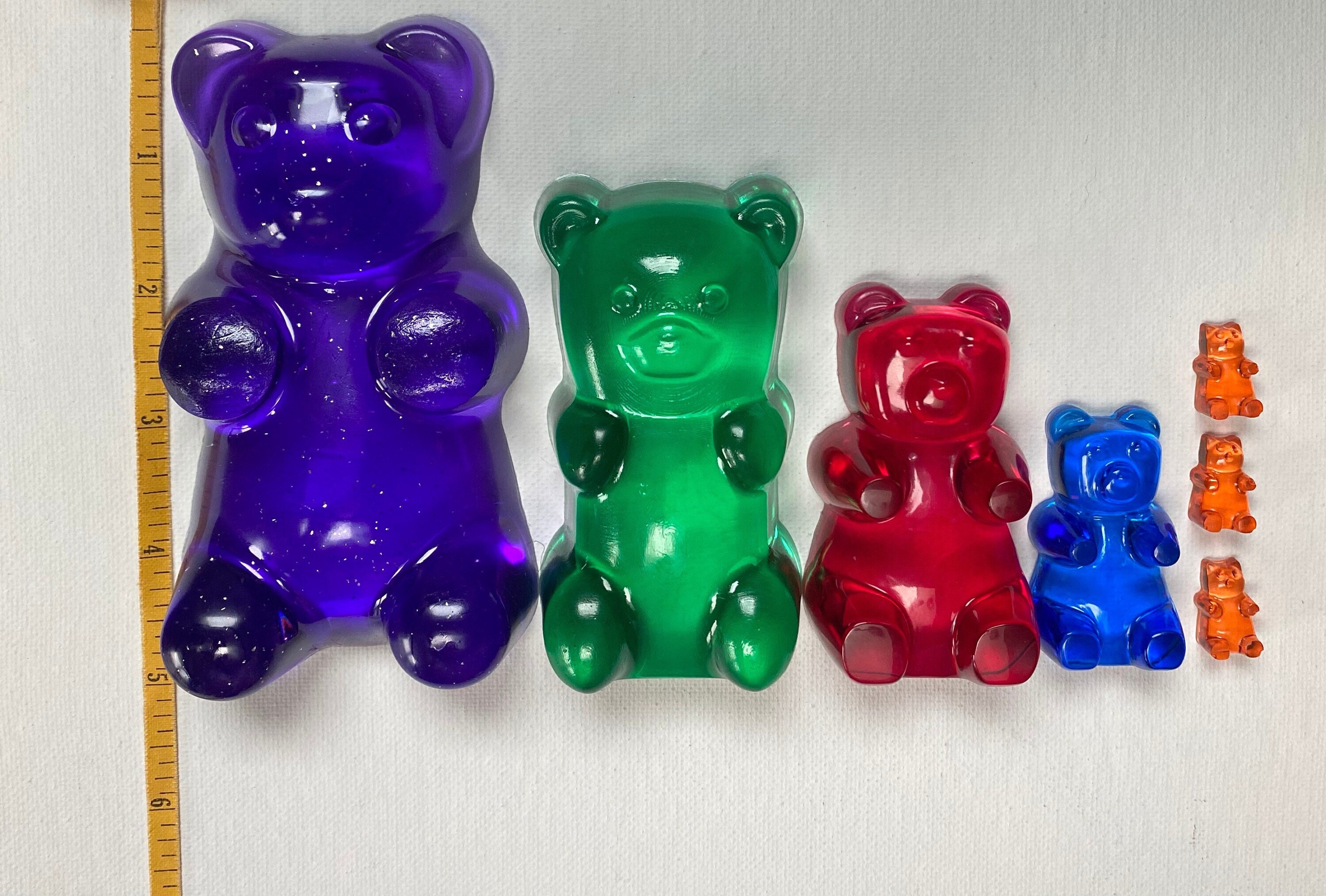 Resin Gummy Bear Charm | Candy Bookmark | Gummies Stitch Marker