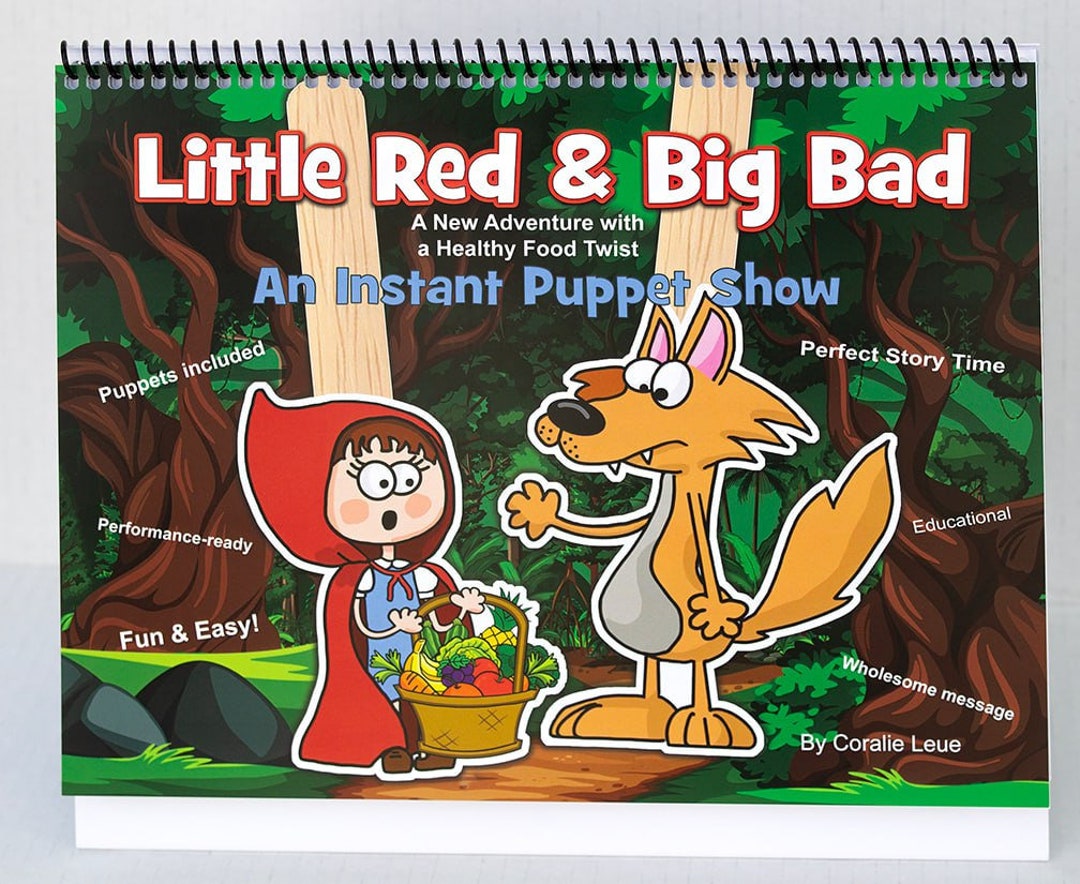 Puppet Show, Story Time, Miniature Puppet Theater, Little Red Riding